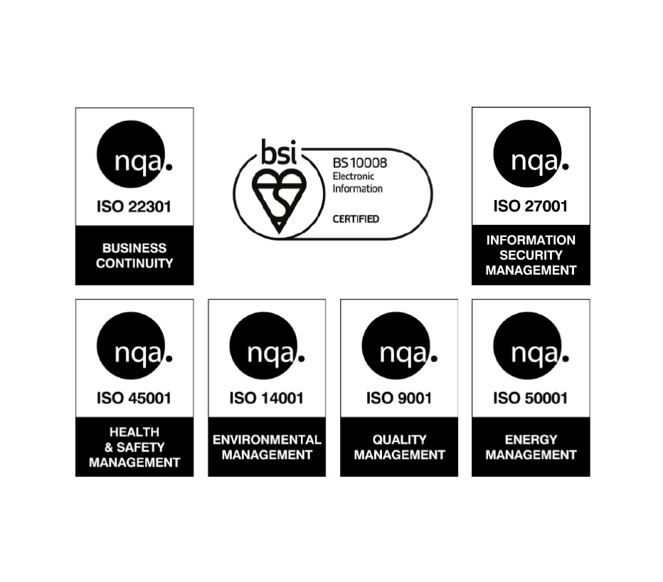 Certification badges