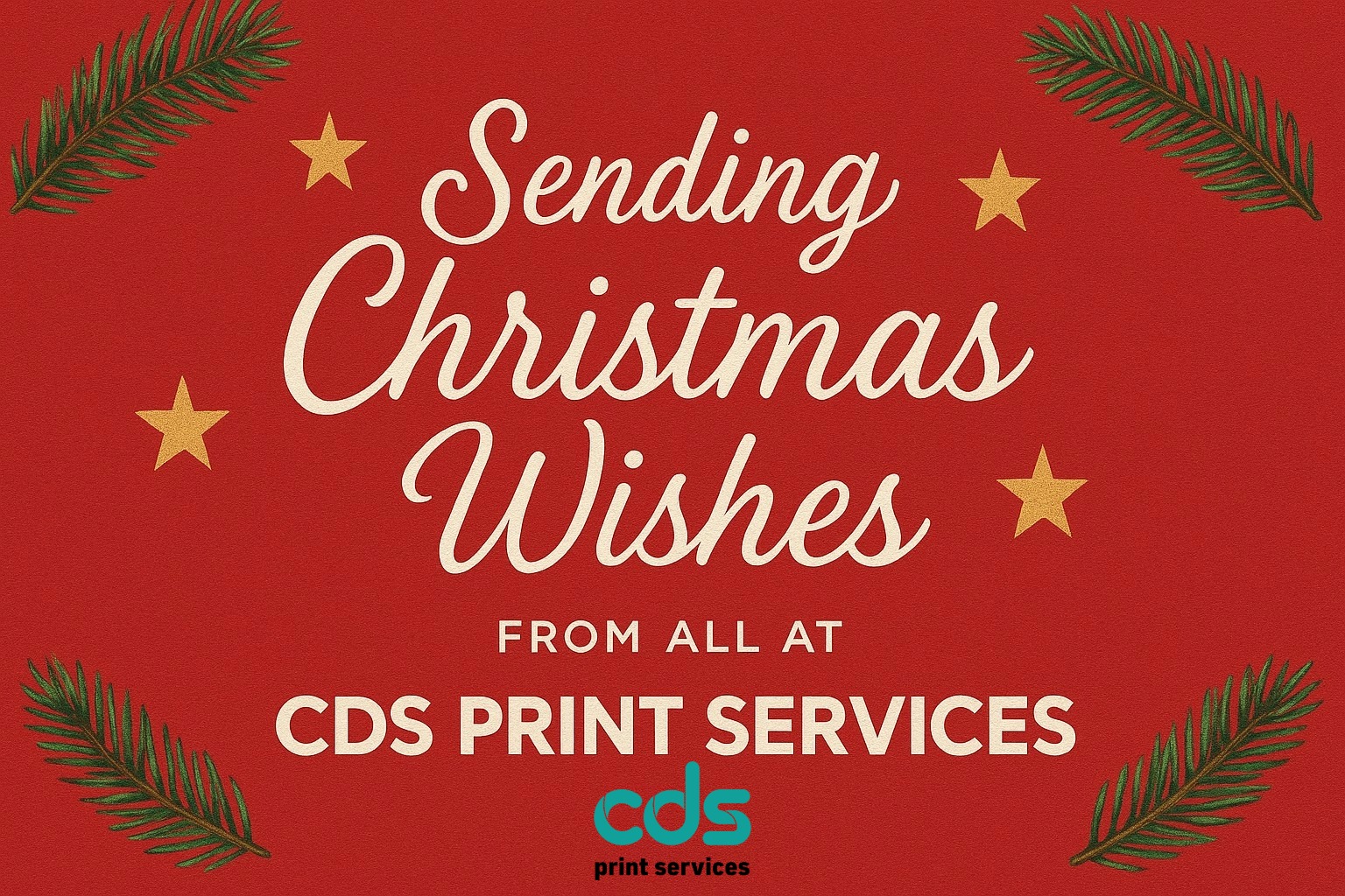 Merry Christmas from CDS Print Services